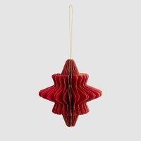 Paper Star Decoration Small Red