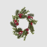 Berry and Leaf Candle Ring