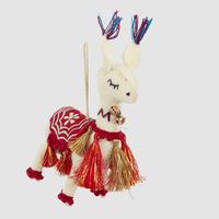 Marrakech Saddled Llama Decoration