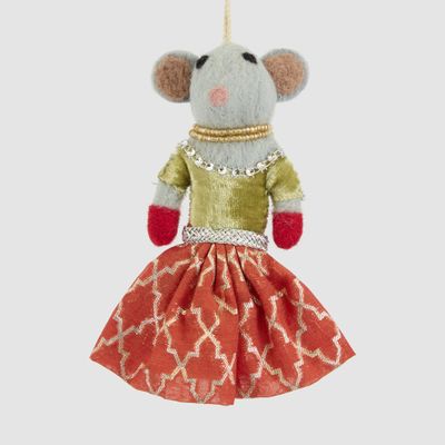 Zaza the Mouse Tree Decoration