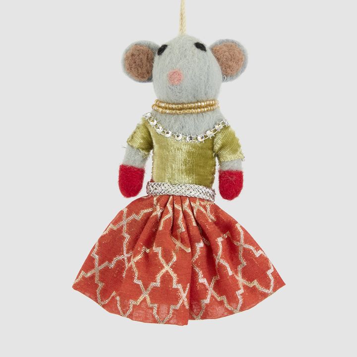 Zaza the Mouse Tree Decoration