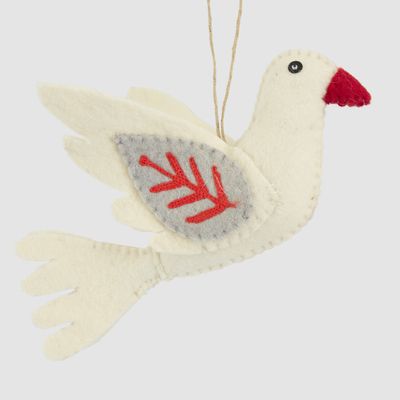 Peace Dove Felt Decoration