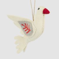 Peace Dove Felt Decoration