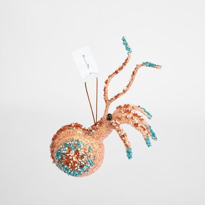 Ziggy Hermit Crab Tree Decoration Orange