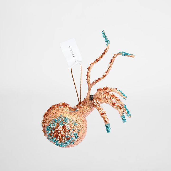 Ziggy Hermit Crab Tree Decoration Orange