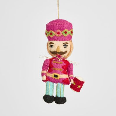 Ouladia Felt Nutcracker Hanging Decoration