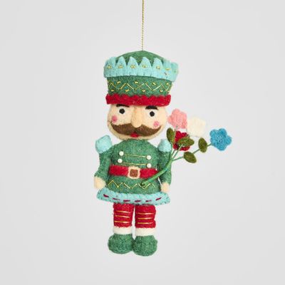 Douare Felt Nutcracker Hanging Decoration