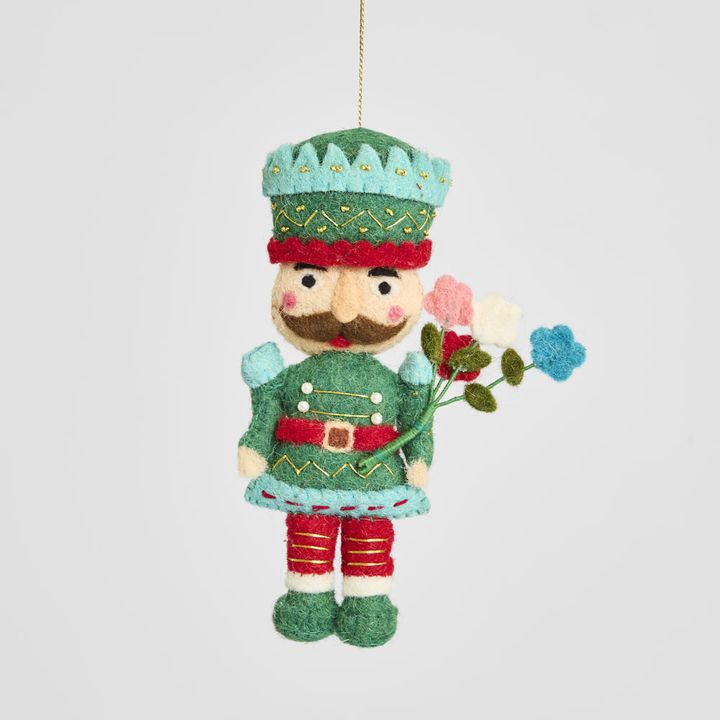 Douare Felt Nutcracker Hanging Decoration