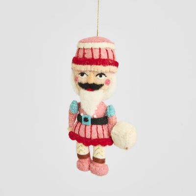 Caide Felt Nutcracker Hanging Decoration
