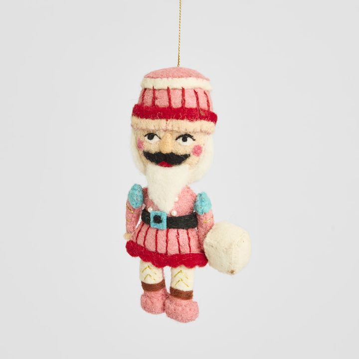Caide Felt Nutcracker Hanging Decoration