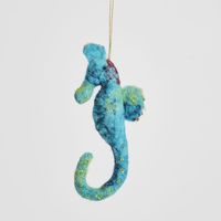 Felt Seahorse Hanging Decoration