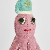Felt Octopus Hanging Decoration