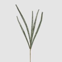 Glitter Leaf Spray Green