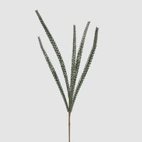 Glitter Leaf Spray Green