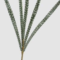 Glitter Leaf Spray Green