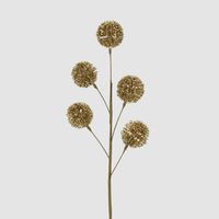 Glitter Pompom Spray Gold