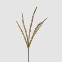 Glitter Leaf Spray Gold