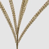 Glitter Leaf Spray Gold