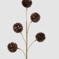 Glitter Pompom Spray Bronze