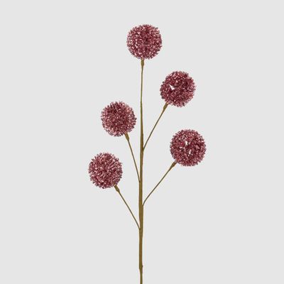 Glitter Pompom Spray Pink