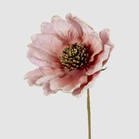 Glitter Peony Stem Pink