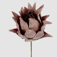 Glitter Protea Stem Brown
