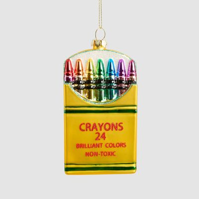 Colour Me Crazy Glass Tree Decoration