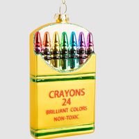 Colour Me Crazy Glass Tree Decoration