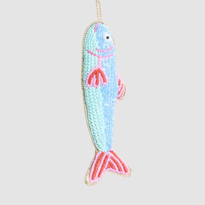 Ciao Bella Fish Decoration Blue Pink