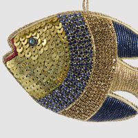 Manarola Fish Decoration Blue