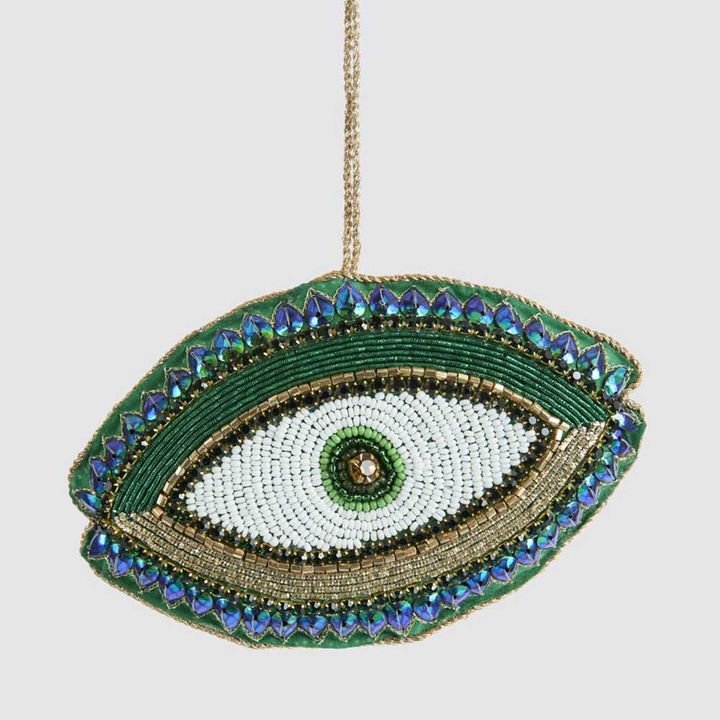 Eye Spy Green Hanging Decoration