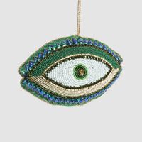 Eye Spy Green Hanging Decoration
