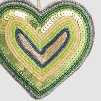 Astini Heart Decoration Green