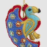 Kasbah Peacock Decoration