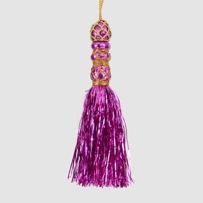 Tinseltown Tassel Decoration Pink