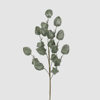 Glitter Chinese Lantern Stem Green