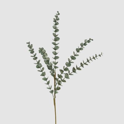 Glitter Eucalyptus Spray Green