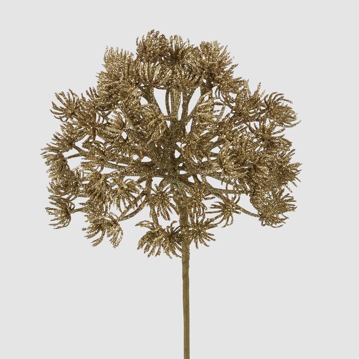 Glitter Agapanthus Stem Gold