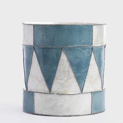 Blue Diamond Capiz Drum