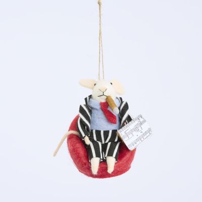 The Godmouse Hanging Felt Tree Decoration