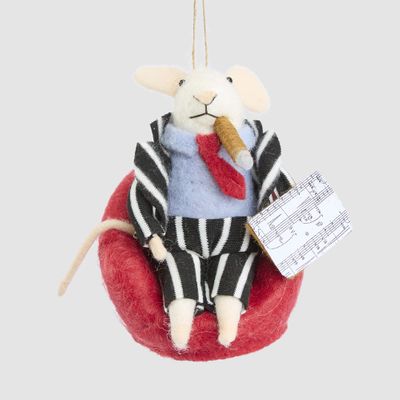 The Godmouse Hanging Felt Tree Decoration