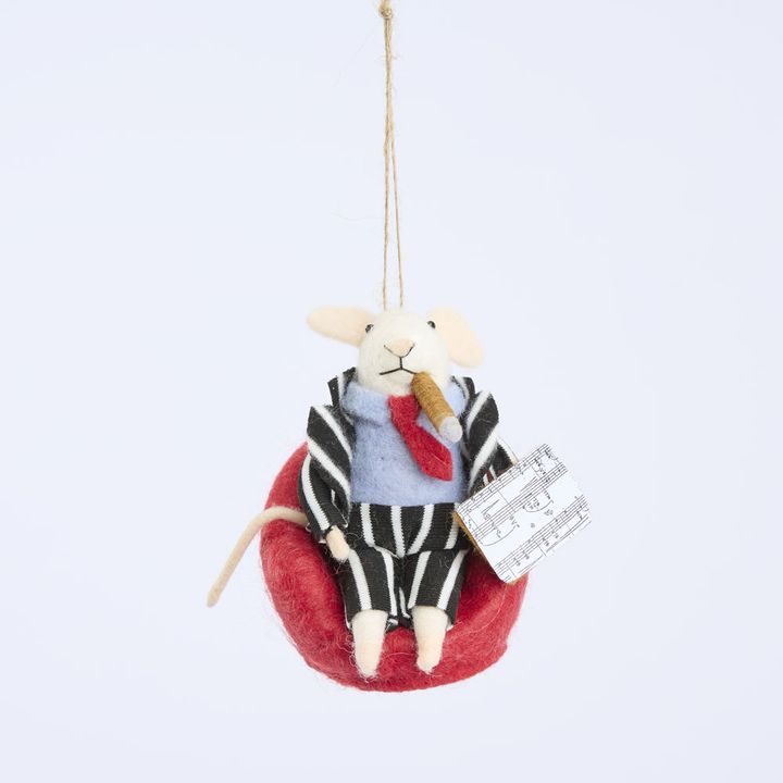 The Godmouse Hanging Felt Tree Decoration