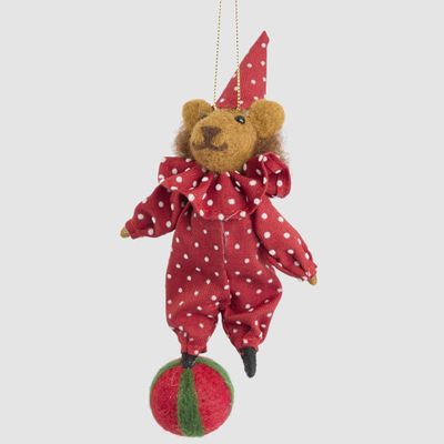 Cyrus Circus Lion on Ball Hanging Decoration