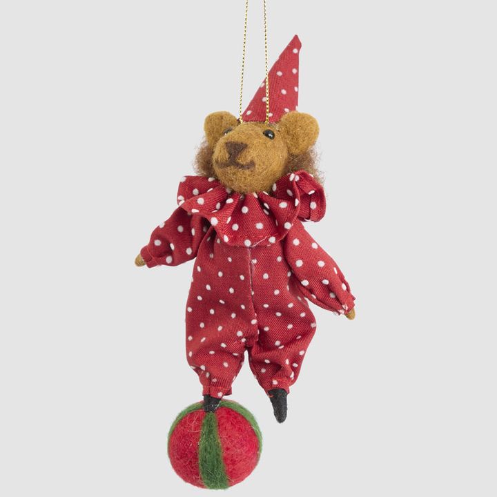 Cyrus Circus Lion on Ball Hanging Decoration