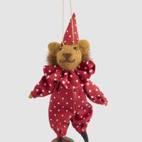 Cyrus Circus Lion on Ball Hanging Decoration