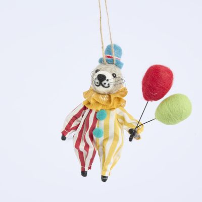 Walter Walrus Big Top Hanging Decoration
