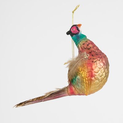 Festive Pheasant Decoration