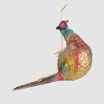 Festive Pheasant Decoration