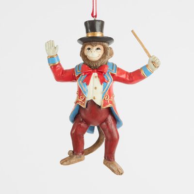 Jingles Circus Monkey Magician Decoration