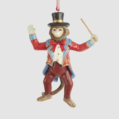 Jingles Circus Monkey Magician Decoration